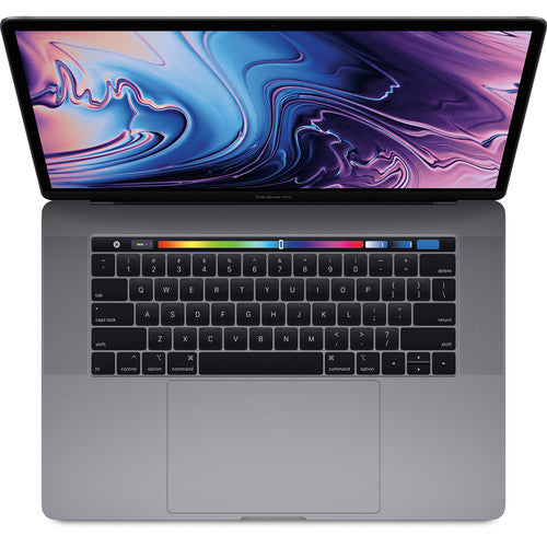 Refurbished (Good) - Apple MacBook Pro w/ Touch Bar 15.4" Laptop - Space Gray (Intel i7-8750H / 16 GB RAM / 512 GB SSD / Radeon Pro 555X / MacOS)