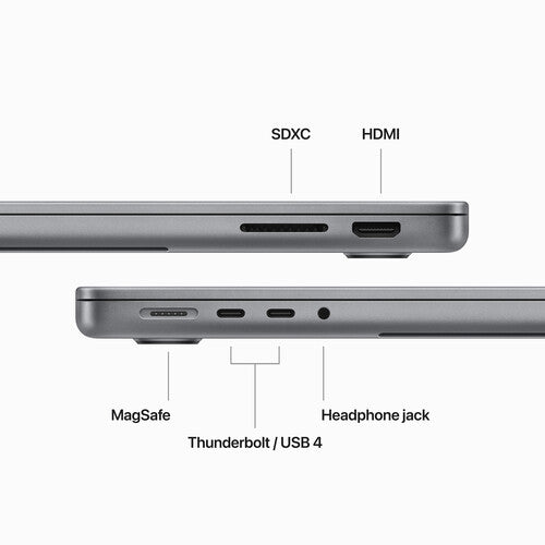 Open Box - Apple MacBook Pro 14.2" (Fall 2023) 14.2" Laptop - Space Gray (Apple M3 / 8 GB RAM / 512 GB SSD / MacOS)