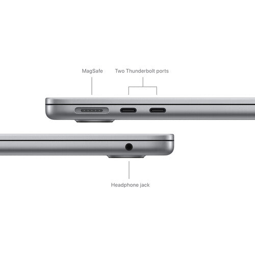 Open Box - Apple MacBook Air w/Touch ID (2024) 13.3" Laptop - Space Gray (Apple M3 / 16 GB RAM / 512 GB SSD / MacOS)