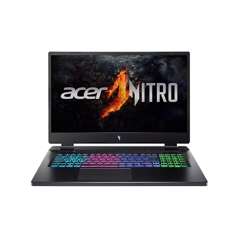 Open Box - Acer Nitro AN17-42-R61S 17.3 Laptop - Black (AMD Ryzen 5 8645HS / 16 GB RAM / 512 GB SSD / GeForce RTX 4050 6GB / Windows 11 Home)