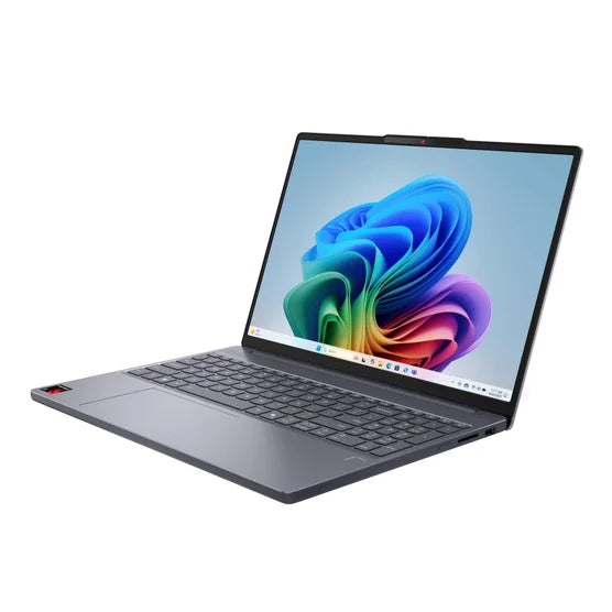 Refurbished (Good) - Lenovo IdeaPad Slim 3x 83N30010US 15.3" Touchscreen Laptop - Luna Grey (Qualcomm Snapdragon X X1-26-100 / 16 GB RAM / 1 TB SSD / Windows 11 Home)