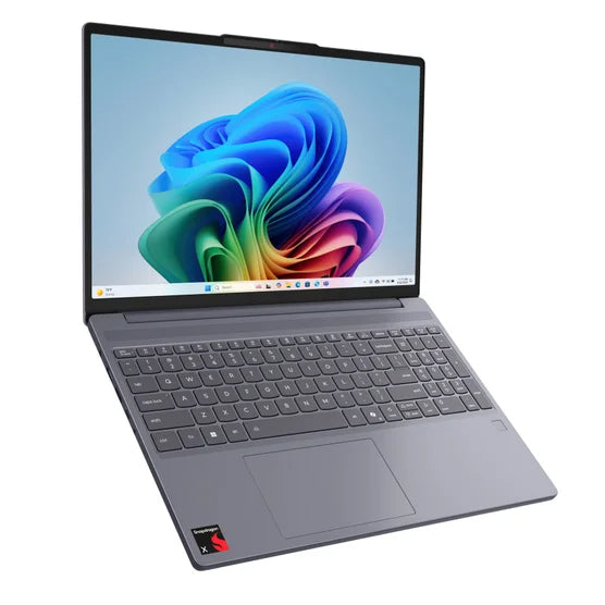 Open Box - Lenovo IdeaPad Slim 3x 83N30010US 15.3" Touchscreen Laptop - Luna Grey (Qualcomm Snapdragon X X1-26-100 / 16 GB RAM / 1 TB SSD / Windows 11 Home)