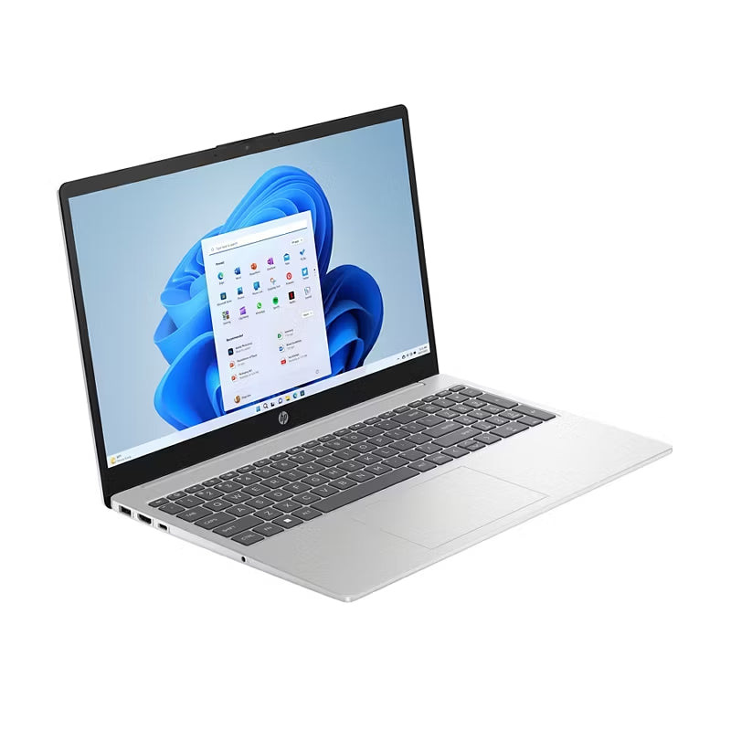 Refurbished (Excellent) - HP A08Q4UA#ABA 15.6" Touchscreen Laptop - Silver (Intel I5 -1235U / 12 GB RAM / 512 GB SSD / Windows 11 Home)