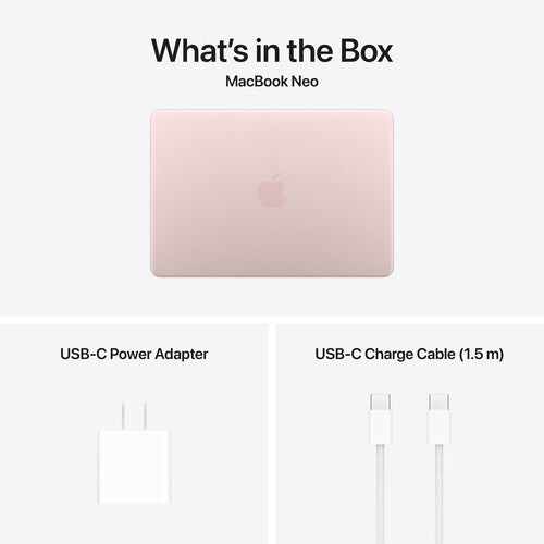 Open Box - Apple MacBook Neo 13" Laptop - Blush (Apple A18 Pro / 8 GB RAM / 256 GB SSD / MacOS)