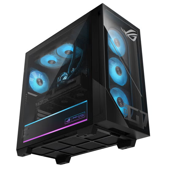 Open Box - Asus ROG GM700 58L GM700TZ-1B977 Gaming Desktop - Black (AMD Ryzen™ 9 9950X 3D / 32 GB RAM / 2 TB SSD / Radeon™ RX 9070 XT PRIME / Windows 11 Home 64 bit)