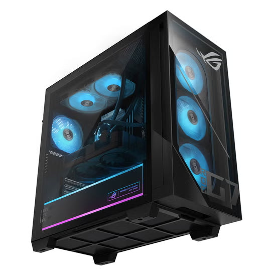 Open Box - Asus ROG G700 58L G700TF-IS978Ti Gaming Desktop - Black (Intel® Core™ Ultra 9 285K / 32 GB RAM / 2 TB SSD / GeForce RTX™ 5070TI PRIME / Windows 11 Home 64 bit)