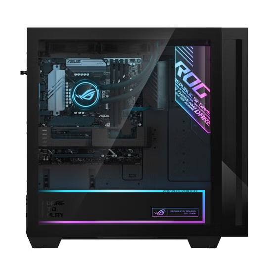 Open Box - Asus ROG G700 58L G700TF-IS978Ti Gaming Desktop - Black (Intel® Core™ Ultra 9 285K / 32 GB RAM / 2 TB SSD / GeForce RTX™ 5070TI PRIME / Windows 11 Home 64 bit)