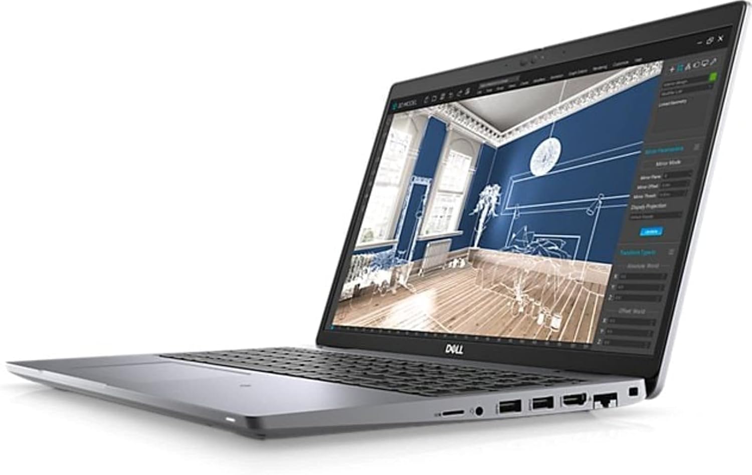 Refurbished (Fair) - Dell Precision 3560 15" Laptop - Grey ( i7-1165G7 / 16 GB RAM / 512 GB SSD / Windows 11 Pro)