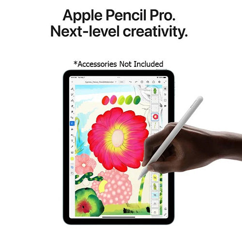 Refurbished (Good) - Apple iPad Air 11" Tablet - Blue (Apple M2 / 8 GB RAM / 256 GB eMMC / MacOS)