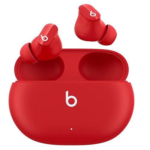 Refurbished (Excellent) - Apple Grade A Beats Studio Buds Wireless Earbuds – Red