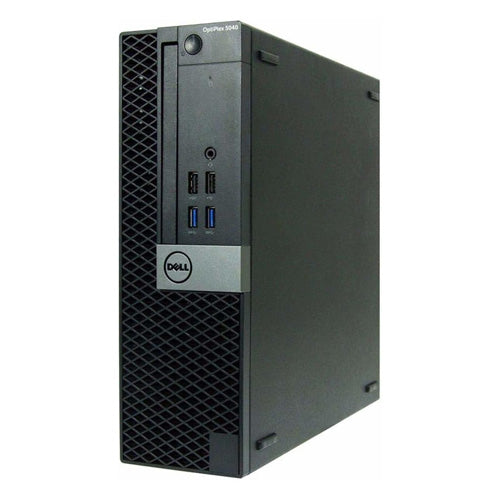 Refurbished (Excellent) - Dell 5040 SFF Desktop - Black ( Intel® Core™ i5-6500 Processor / 16 GB RAM / 256 GB SSD 500 HDD / Windows 10 Professional)