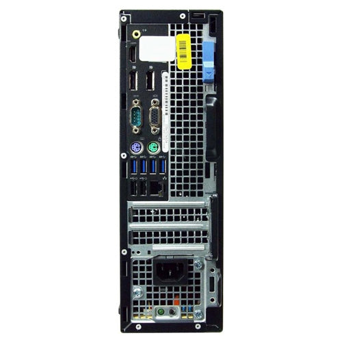 Refurbished (Excellent) - Dell 5040 SFF Desktop - Black ( Intel® Core™ i5-6500 Processor / 16 GB RAM / 256 GB SSD 500 HDD / Windows 10 Professional)