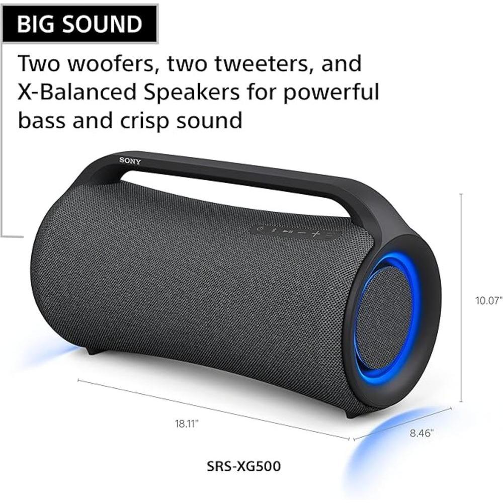 Open Box - Sony SRS-XG500 Portable Bluetooth® Speaker