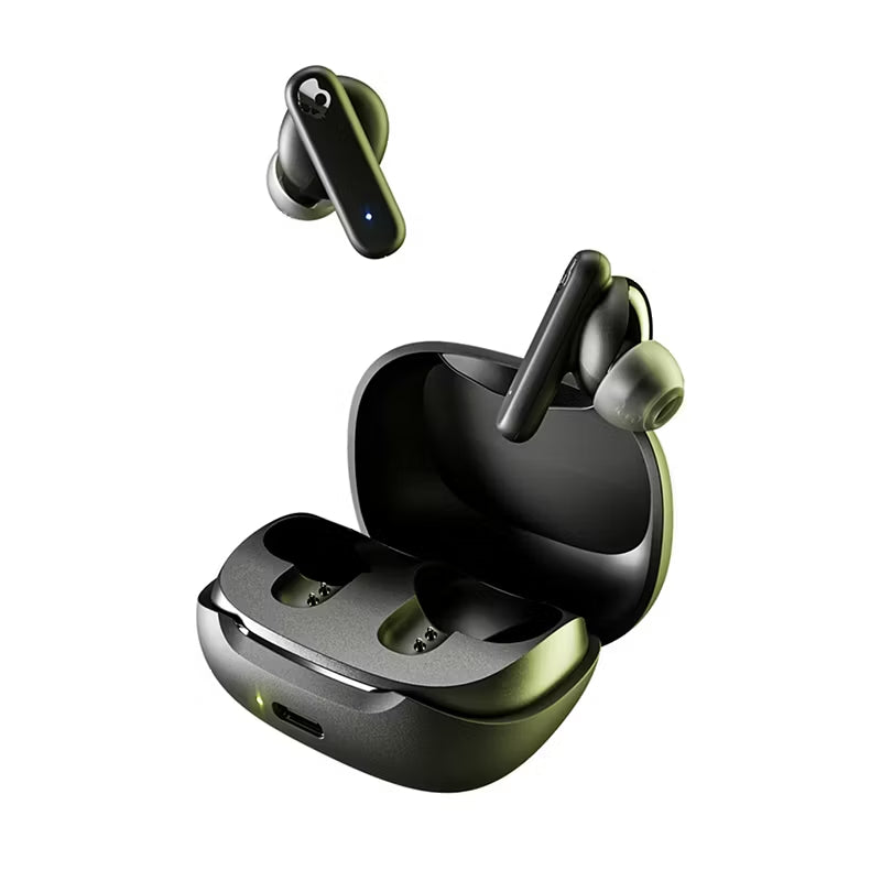Open Box - Skullcandy S2TAW-R740 Smokin' Buds Bluetooth Earbuds with Microphone - True Black