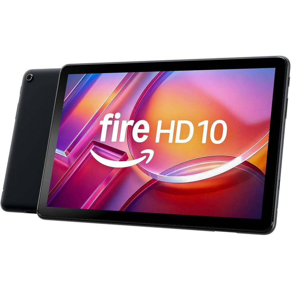Open Box - Amazon Amazon Fire HD 10 tablet Fire HD 10 tablet 10.1" Touchscreen - Black (Arm Cortex-A76 / 3 GB RAM / 32 GB eMMC / )