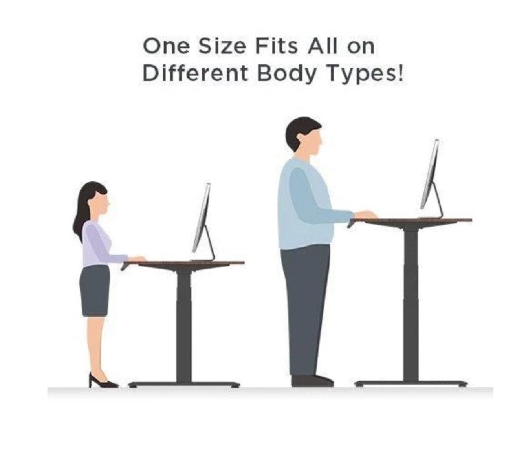Brand New - ErgoMicro VMHED102A_BLACK ErgoMicro Electric Sit to Stand Desk/Table Black