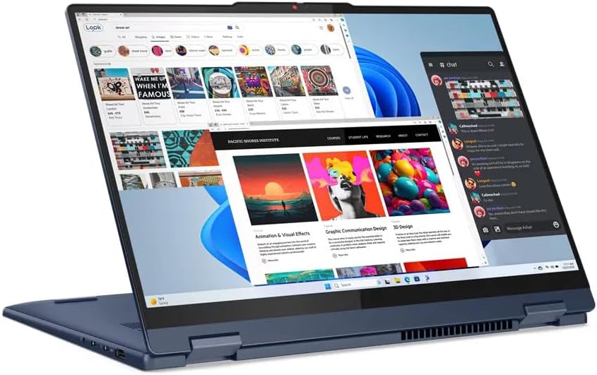 Open Box - Lenovo IdeaPad 5i 2 16IRU9 16" Touchscreen Laptop - Cosmic Blue (Intel Ultra i7-150U / 16 GB RAM / 1 TB SSD / Windows 11 Home)