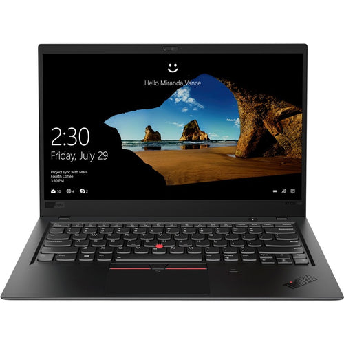 Refurbished (Fair) - Lenovo ThinkPad X1 Carbon 14" Ultrabook - Black (Intel i7-7600U / 16 GB RAM / 256 GB SSD / Windows 11 Pro)