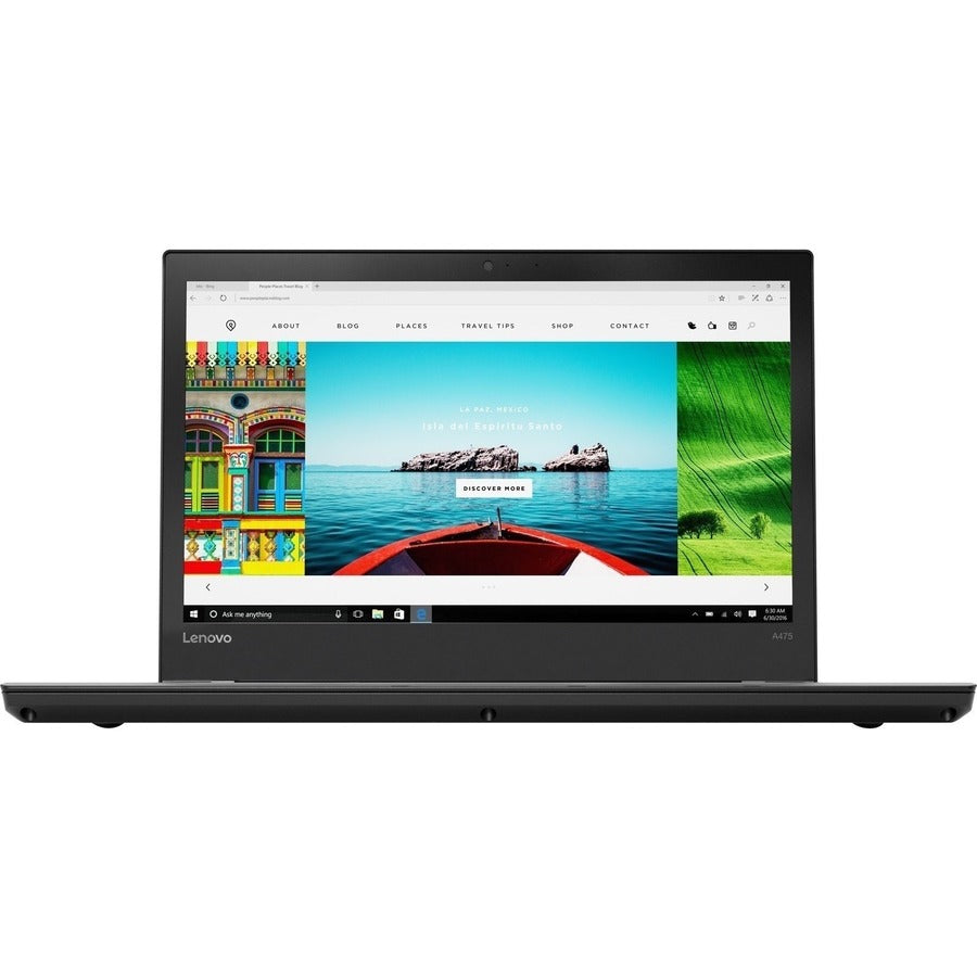 Refurbished (Excellent) - Lenovo ThinkPad A475 14" Laptop (AMD A12-9800B / 16 GB RAM / 256 GB SSD / Windows 10 Pro)