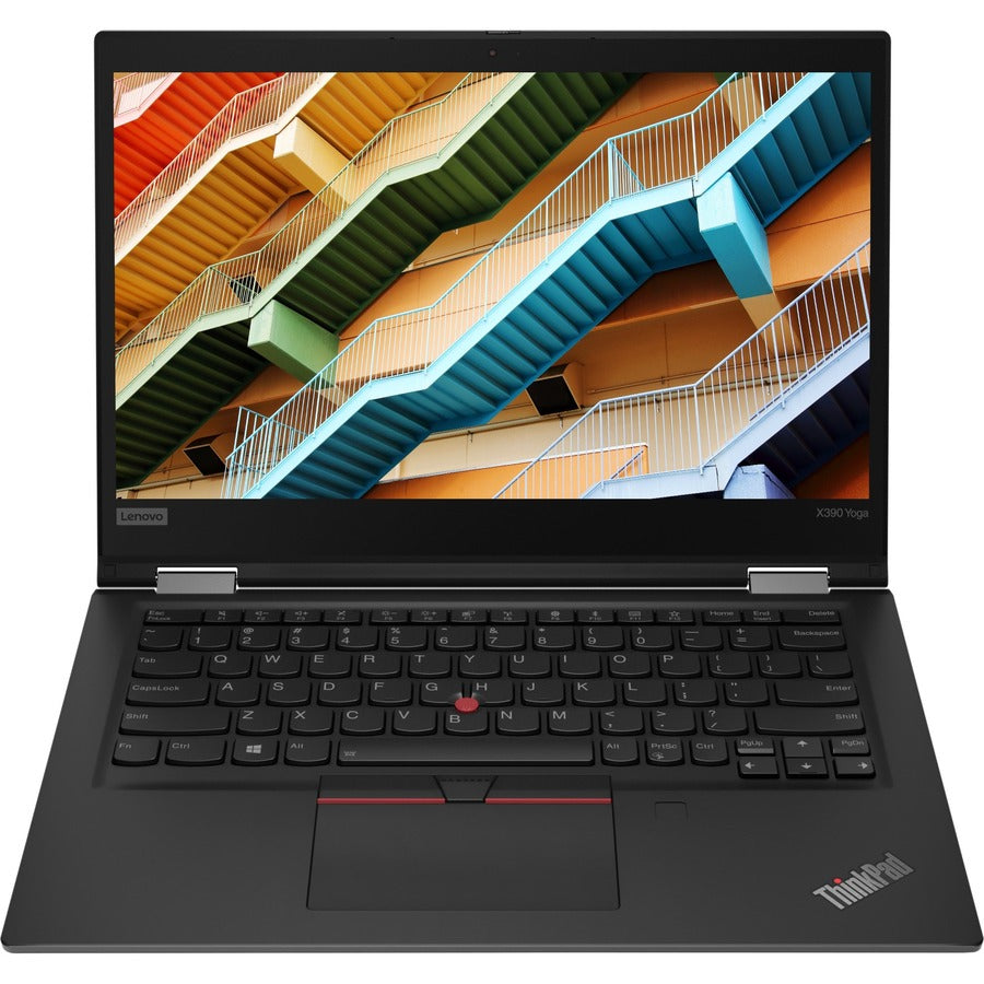Refurbished (Fair) - Lenovo ThinkPad X390 13.3" Touchscreen Laptop - Black (Intel i5-8365U / 16 GB RAM / 256 GB SSD / Windows 11 Pro)