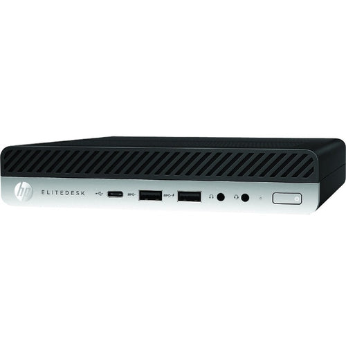 Refurbished (Excellent) - HP EliteDesk 800 G4 Desktop (Intel i5-8500 / 8 GB RAM / 256 GB SSD / Windows 11 Pro)