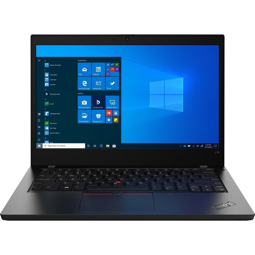 Refurbished (Good) - Lenovo ThinkPad L14 Gen1 14" Laptop - Glossy Black (AMD 4450U / 16 GB RAM / 256 GB SSD / Windows 11 Pro)