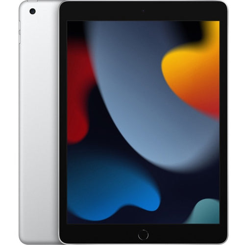 Open Box - Apple iPad (9th Generation) with WiFi 10.2" Tablet - Silver (Apple A13 Bionic / 3 GB RAM / 64 GB eMMC / MacOS)