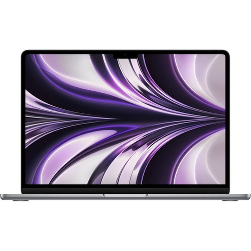 Refurbished (Fair) - Apple MacBook Air w/ Touch ID (2022) 13.6" Laptop - Space Gray (Apple M2 / 8 GB RAM / 256 GB SSD / MacOS)