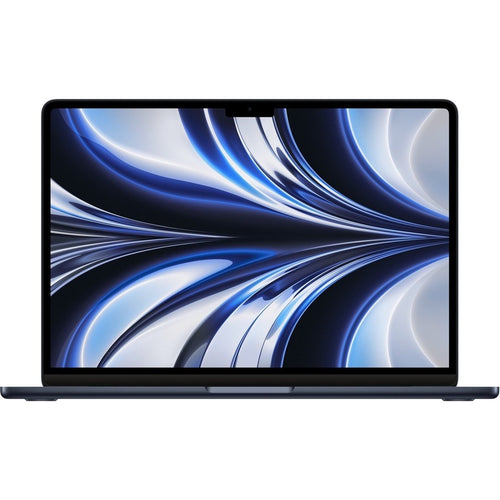 Refurbished (Fair) - Apple MacBook Air w/Touch ID (2022) 13.6" Laptop - Midnight (Apple M2 / 8 GB RAM / 512 GB SSD / MacOS)