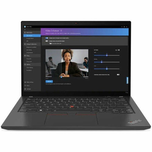 Refurbished (Excellent) - Lenovo ThinkPad T14 Gen 4 14" Touchscreen Laptop - Black (Intel i5-1345U / 16 GB RAM / 256 GB SSD / Windows 11 Pro)