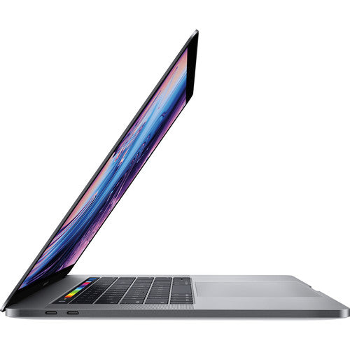 Refurbished (Good) - Apple MacBook Pro w/ Touch Bar 15.4" Laptop - Space Gray (Intel i7-8750H / 16 GB RAM / 512 GB SSD / Radeon Pro 555X / MacOS)