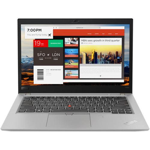 Refurbished (Excellent) - Lenovo ThinkPad T480s 14" Laptop - mineral silver (Intel i7-8650U / 16 GB RAM / 256 GB SSD / Windows 11 Pro)