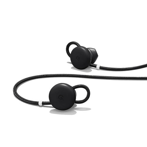 Refurbished (Excellent) - Google GA00205 Pixel Buds Gen 1 (Just Black)