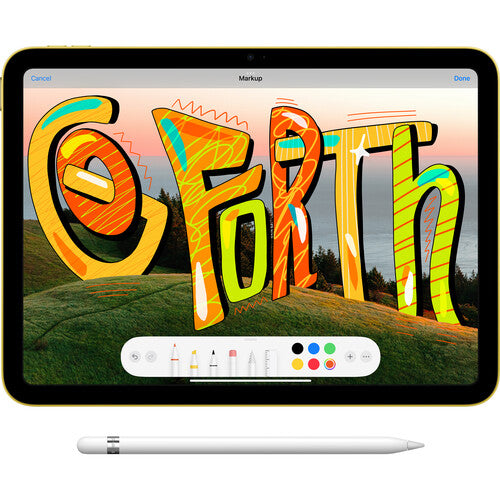 Open Box - Apple iPad 10th Gen (WiFi Only) 10.9" Tablet - Blue (Apple A14 Bionic chip / 4 GB RAM / 256 GB eMMC / MacOS)