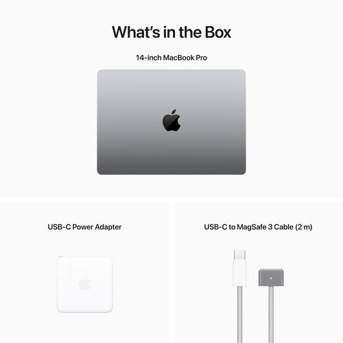 Refurbished (Excellent) - Apple MacBook Pro 14.2" Laptop - Space Gray (Apple M2 / 16 GB RAM / 512 GB SSD / MacOS)