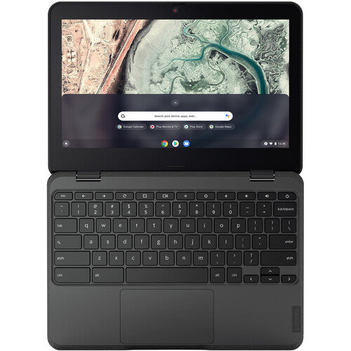 Refurbished (Fair) - Lenovo 100e 2nd Gen 81MA000TUS 11.6" Chromebook - Black (Intel N4020 / 4 GB RAM / 32 GB eMMC / Chrome OS)