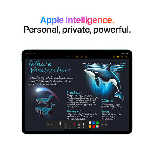 Open Box - Apple iPad Air w/ Wi 13" Tablet - Gray (Apple M3 / 8 GB RAM / 128 GB eMMC / MacOS)