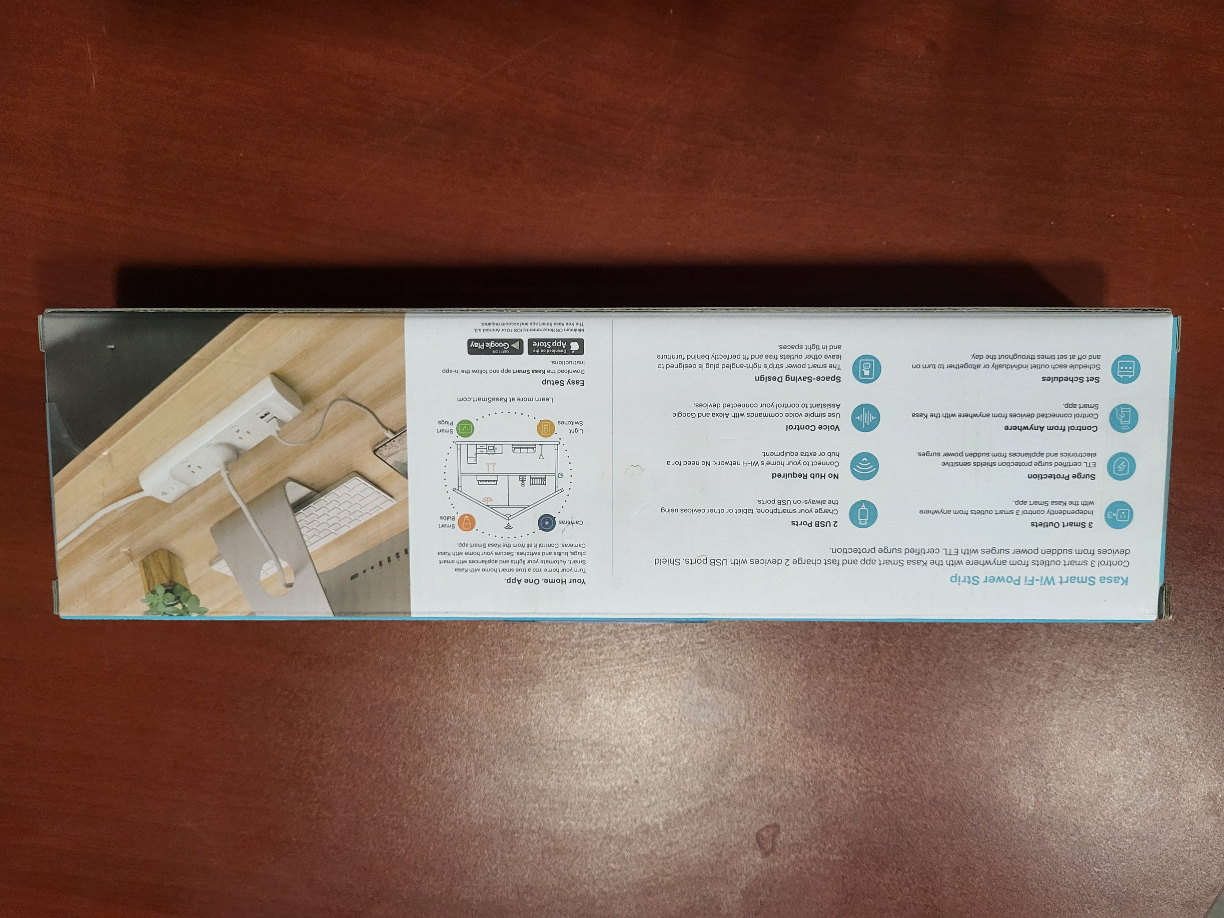 Brand New - Kasa Smart KP303(US) Kasa Smart Wi-Fi Power Strip - KP303(US)