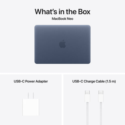 Open Box - Apple MacBook Neo w/ Touch ID (2026) 13" Laptop - Indigo (Apple A18 Pro / 8 GB RAM / 512 GB SSD / MacOS)
