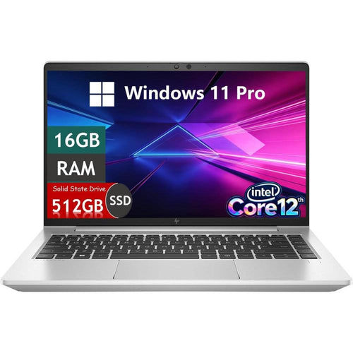 Refurbished (Excellent) - HP EliteBook 640 G9 14" Laptop - Silver (Intel i5-1245U / 16 GB RAM / 512 GB SSD / Windows 11 Pro)