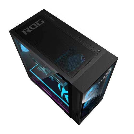 Open Box - Asus ROG GM700 58L GM700TZ-1B977 Gaming Desktop - Black (AMD Ryzen™ 9 9950X 3D / 32 GB RAM / 2 TB SSD / Radeon™ RX 9070 XT PRIME / Windows 11 Home 64 bit)