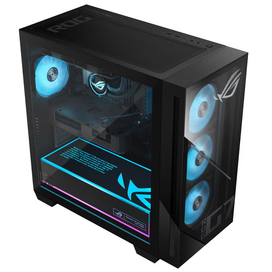 Open Box - Asus ROG GM700 58L GM700TZ-IS768 Gaming Desktop - Black (AMD Ryzen™ 7 8700F / 32 GB RAM / 2 TB SSD / GeForce RTX™ 5060 DUAL / Windows 11 Home 64 bit)