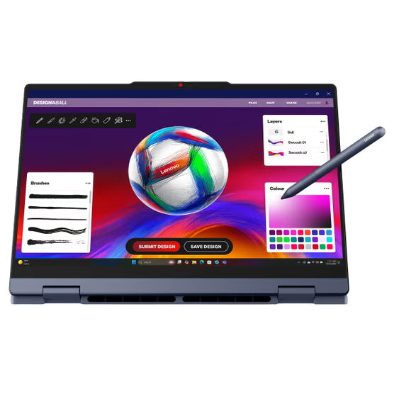 Open Box - Lenovo IdeaPad 5 2 83UH004LUS 14" Touchscreen Laptop - Cosmic Blue (AMD Ryzen™ AI 7 445 / 16 GB RAM / 1 TB SSD / Windows 11 Home)