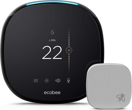 Open Box - Ecobee ecobee4 Alexa-Enabled Thermostat with Sensor (Works with Amazon Alexa)