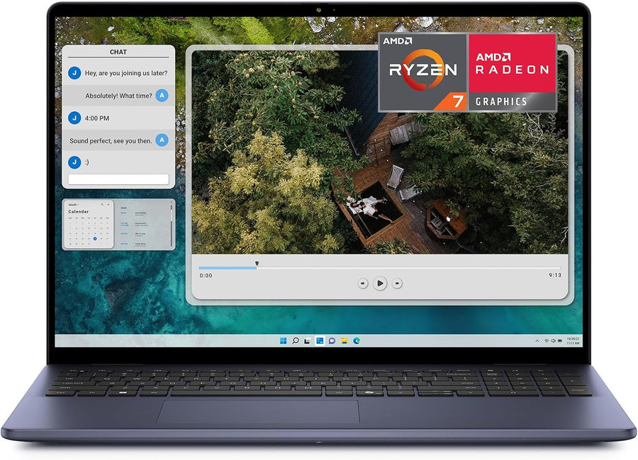 Refurbished (Excellent) - Dell Inspiron 5645 Touchscreen Laptop (AMD Ryzen 7 8840U / 16 GB RAM / 1 TB SSD / Windows 11 Home)