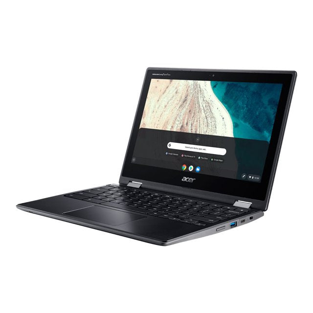 Refurbished (Good) - Acer Chromebook Spin R752TN 11.6” Touchscreen Laptop - Black (Intel Celeron - N4020 / 4 GB RAM / 32 GB eMMC / Chrome OS)