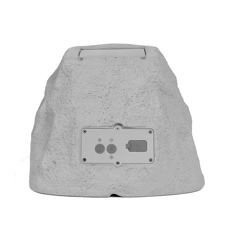 Open Box - ION Solar Glow Stone Link Rock Speaker with Lights