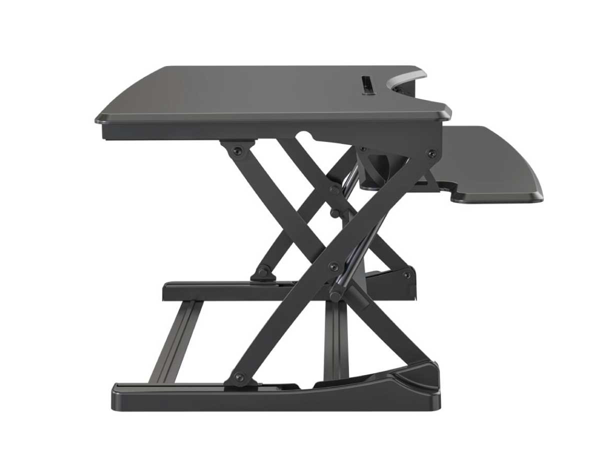 Brand New - ErgoMicro VMSD10 Pneumatic Sit-to-Stand Desktop Riser