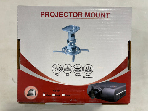 Brand New - Generic A-V Mounts Universal Projector Mount - Silver