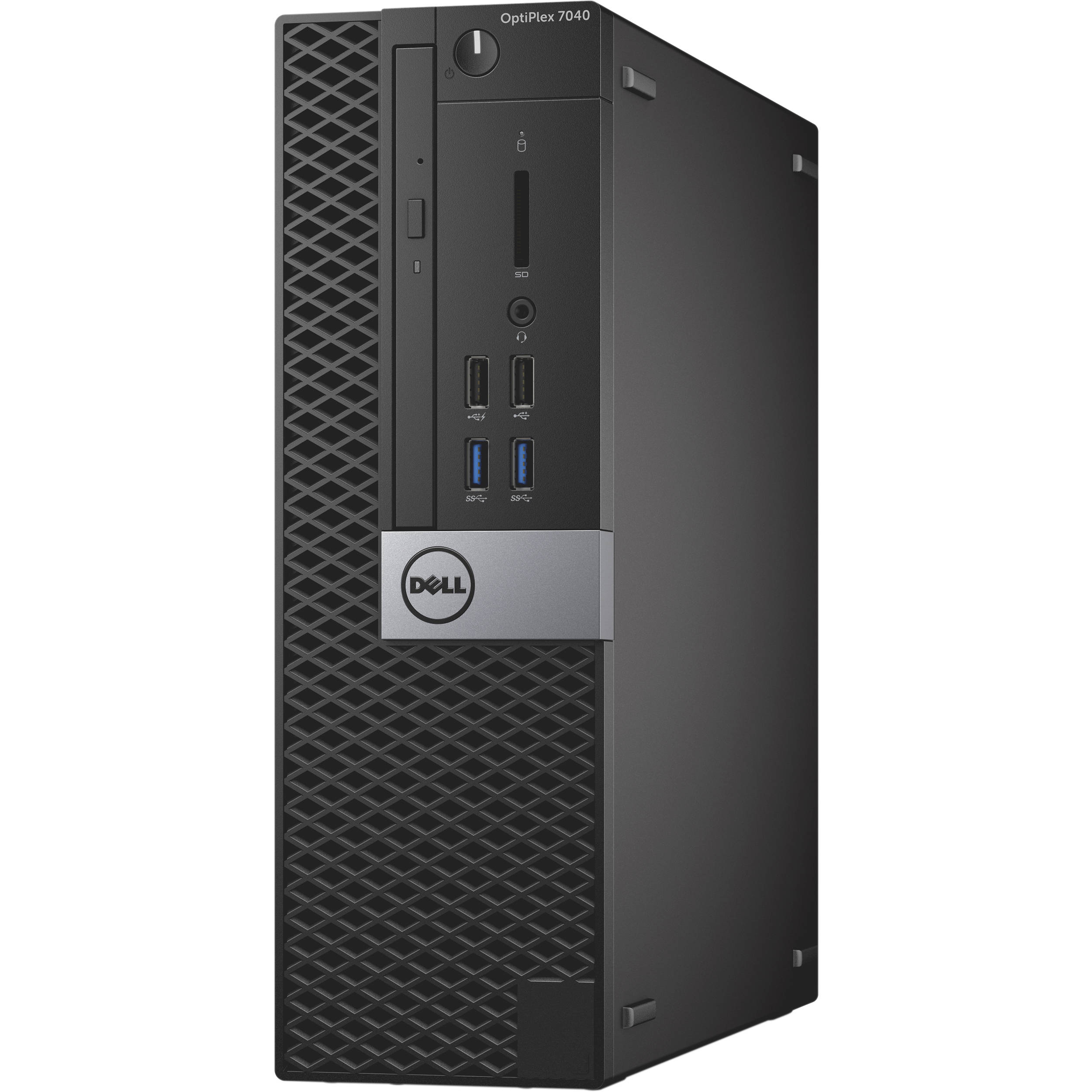 Refurbished (Excellent) - Dell 7040 SFF SFF Desktop - Black (Intel i5-6500 / 8 GB RAM / 256 GB SSD / Windows 10 Professional DVD Drive optional)